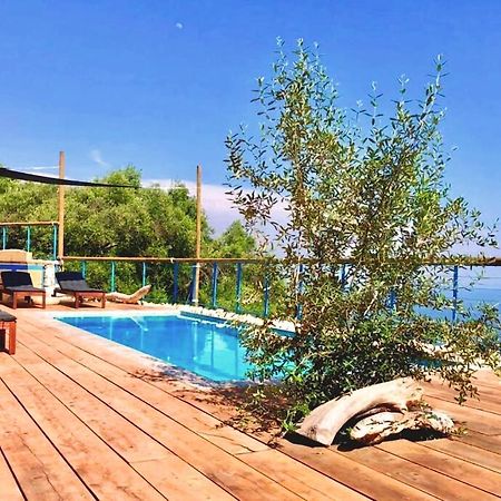 House Tanna Of Villa Intaba Spectacular Sea Views Corfiot Riviera Spartilas Corfu Island Greece Close To Ipsos Beach Spartylas エクステリア 写真