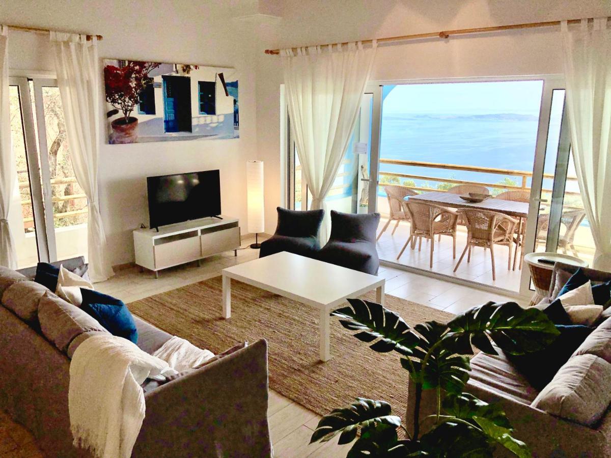 House Tanna Of Villa Intaba Spectacular Sea Views Corfiot Riviera Spartilas Corfu Island Greece Close To Ipsos Beach Spartylas エクステリア 写真
