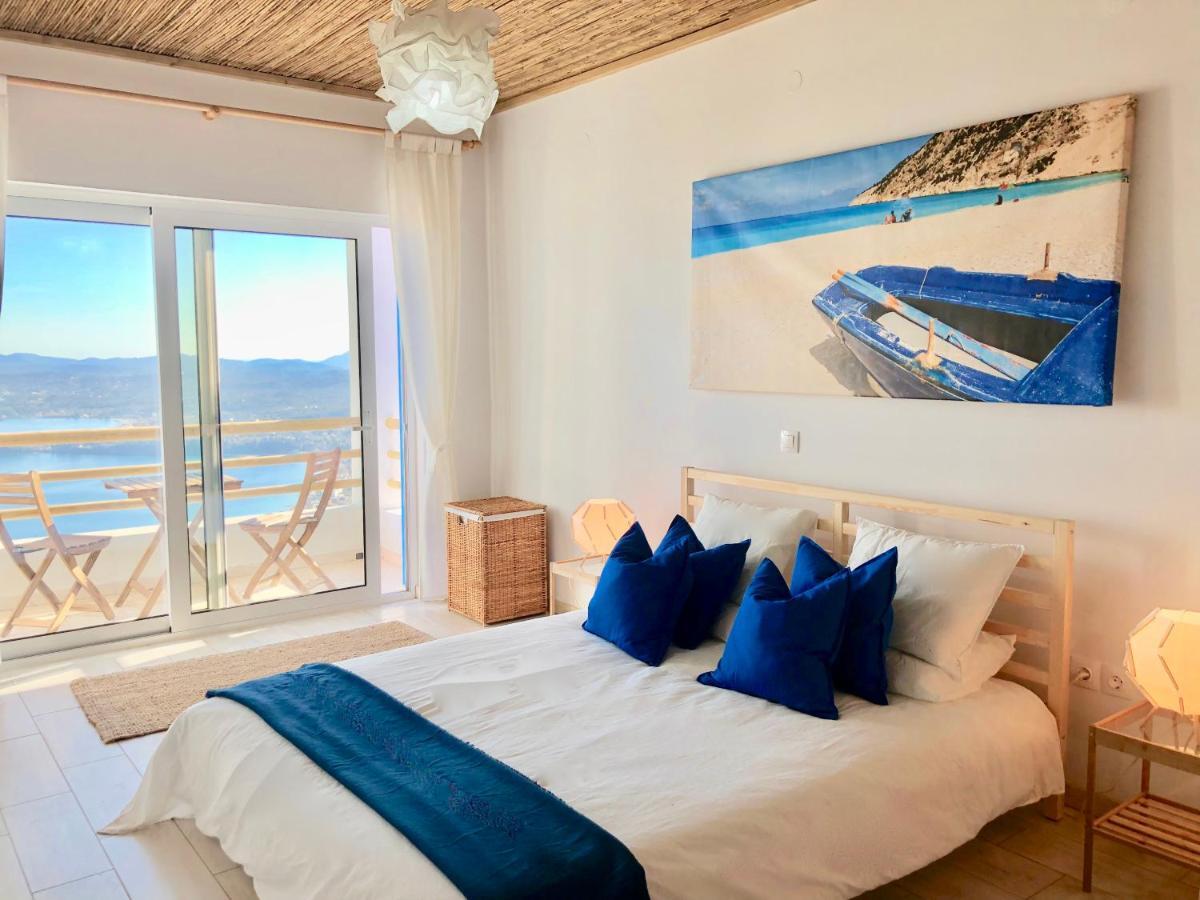 House Tanna Of Villa Intaba Spectacular Sea Views Corfiot Riviera Spartilas Corfu Island Greece Close To Ipsos Beach Spartylas エクステリア 写真