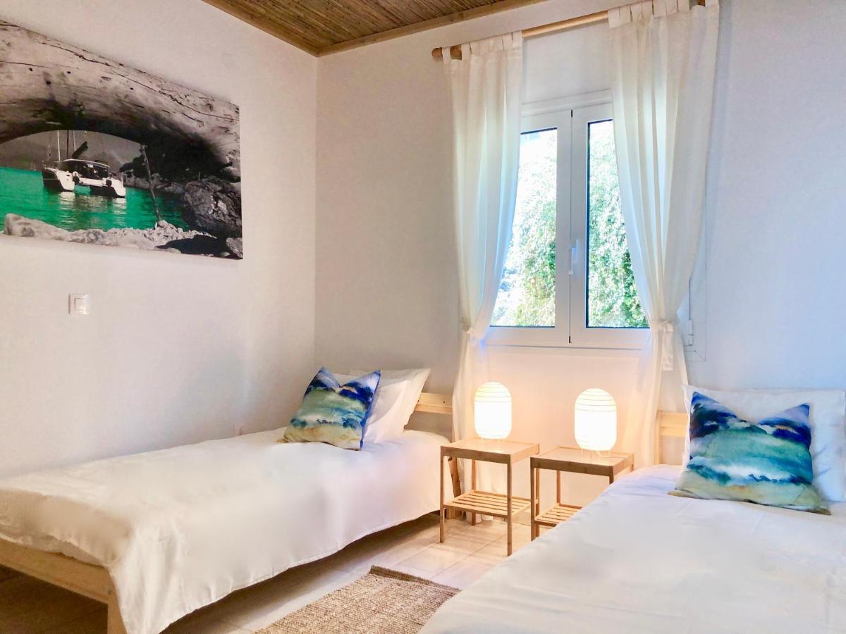 House Tanna Of Villa Intaba Spectacular Sea Views Corfiot Riviera Spartilas Corfu Island Greece Close To Ipsos Beach Spartylas エクステリア 写真